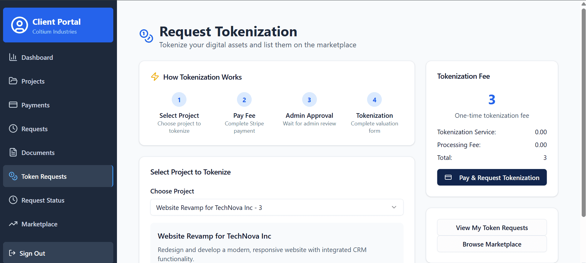 CDPES Platform Dashboard